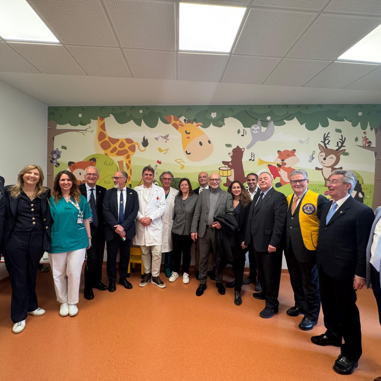 Inaugurazione sala aspetto pediatrica Chirurgia Funzionale dell’Orecchio dell’Ospedale Ca’ Foncello